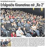 Erfolgreiche Kinomatinee mit Rio 2